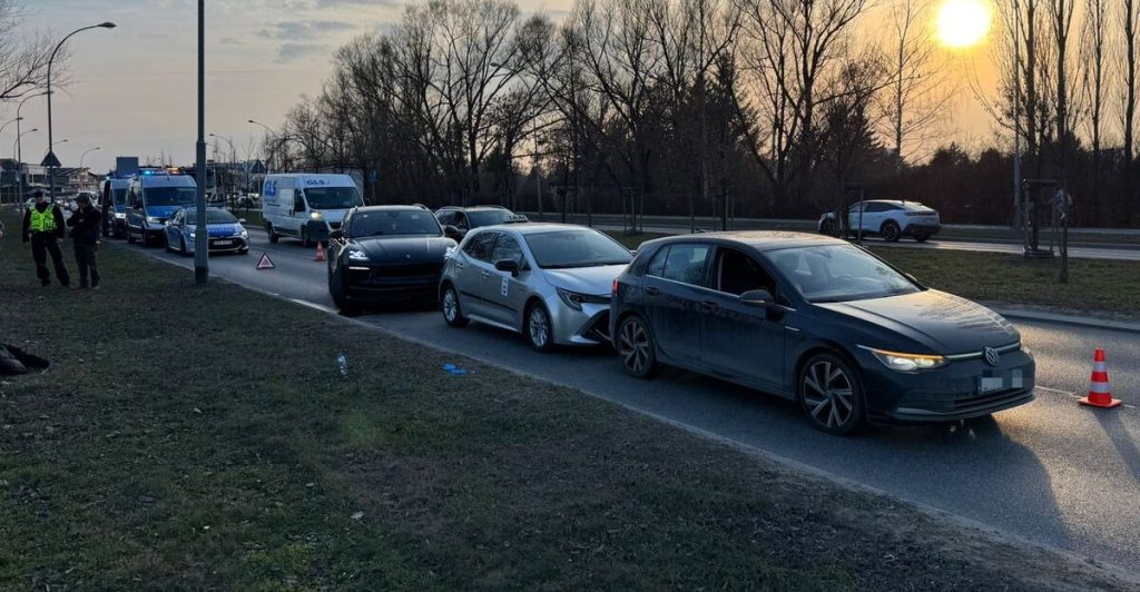 Wypadek na Armii Krajowej w Rzeszowie