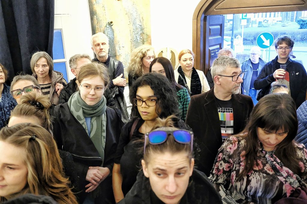 Wernisaż w Rzeszowskim Domu Sztuki Adama Rajzera.