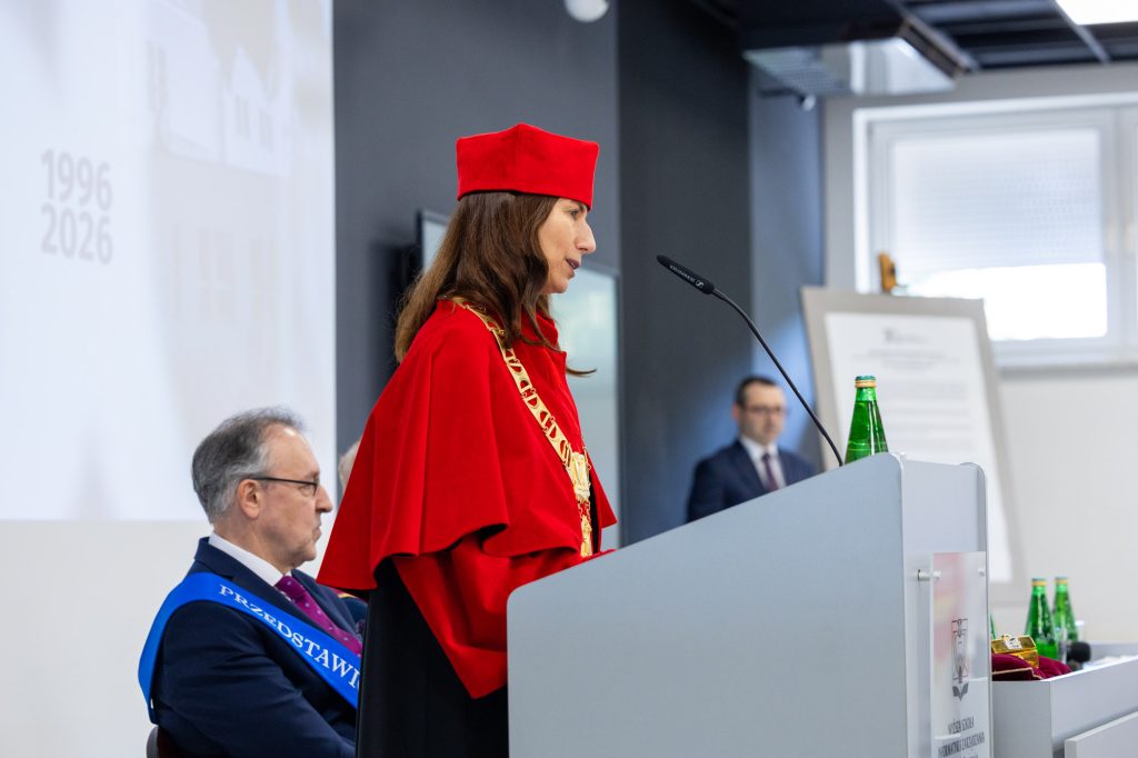 Rektor WSIiZ - Małgorzata Gosek