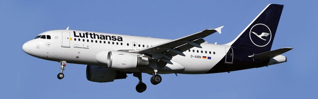 samolot Lufthansa 