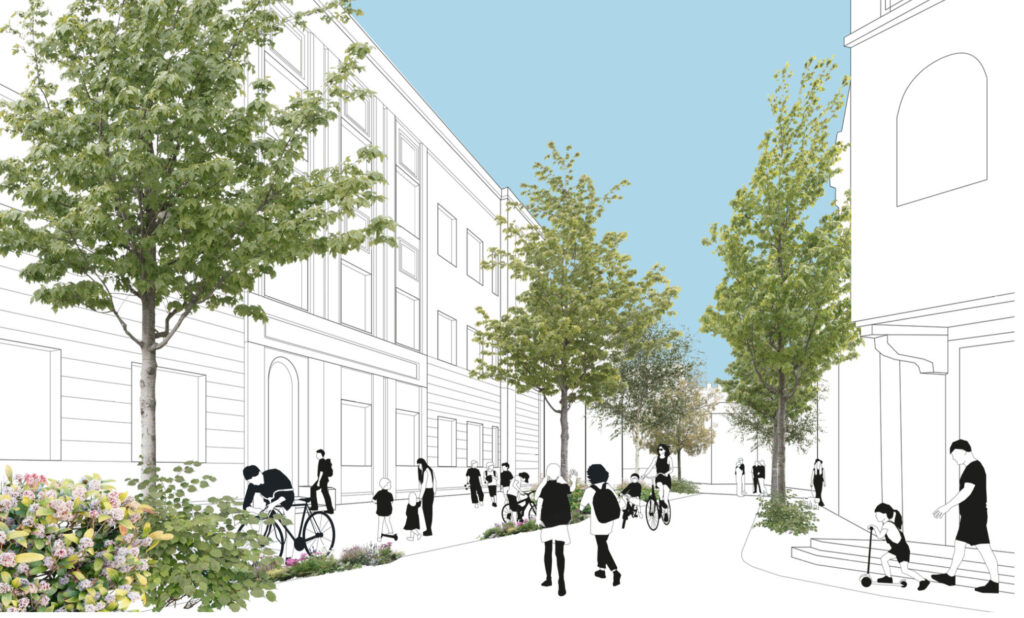 Bernardyńska - wizualizacje