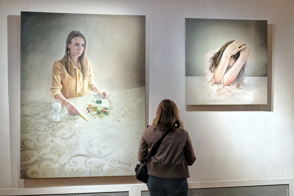 Obrazy Agaty Wolniewicz w BWA