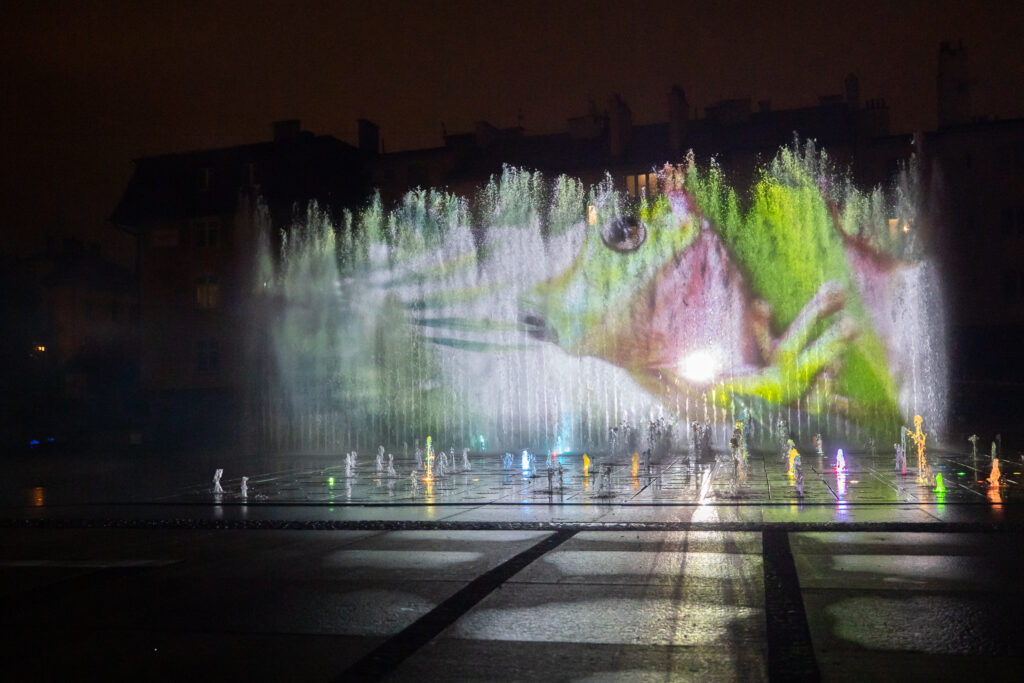 fontanna multimedialna