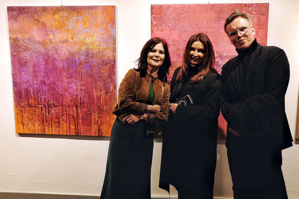 Gravitacje - obrazy Barbary Hubert