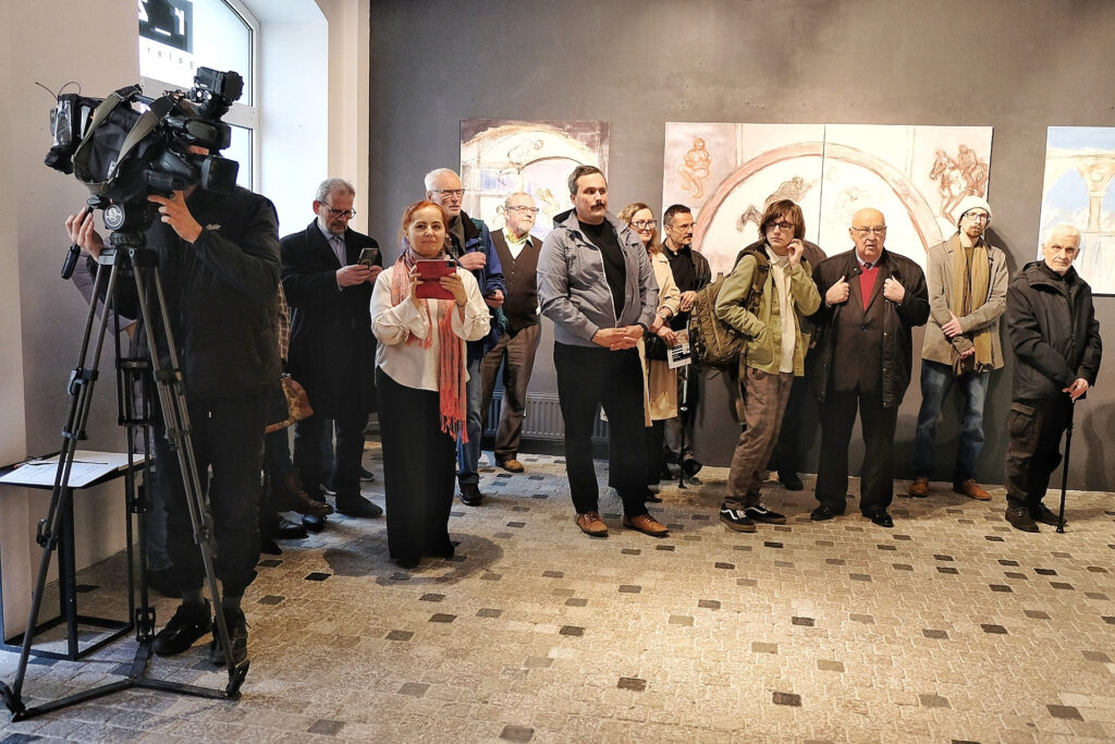 Wernisaz w galerii r_z