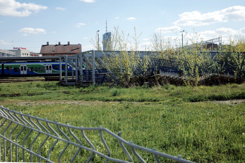 Kładka przy PKP w Rzeszowie