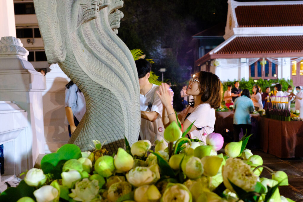 Makha Bucha w Tajlandii