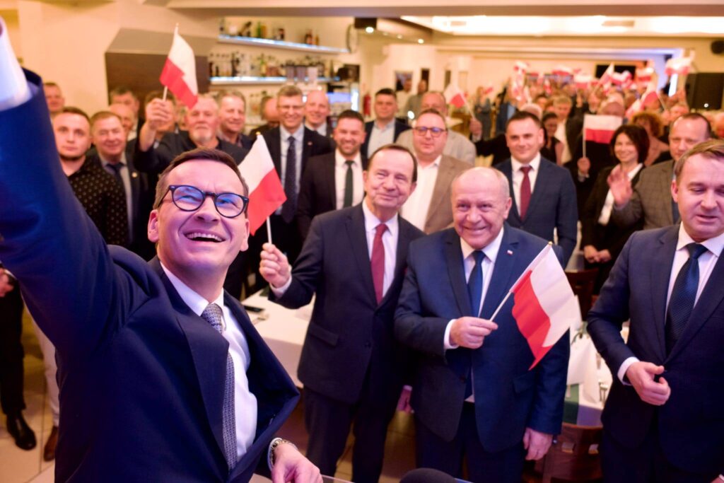 Premier Morawiecki, marszałek Ortyl i poseł Chmielowiec