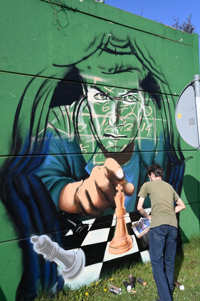 murale przy ul. Rzecha