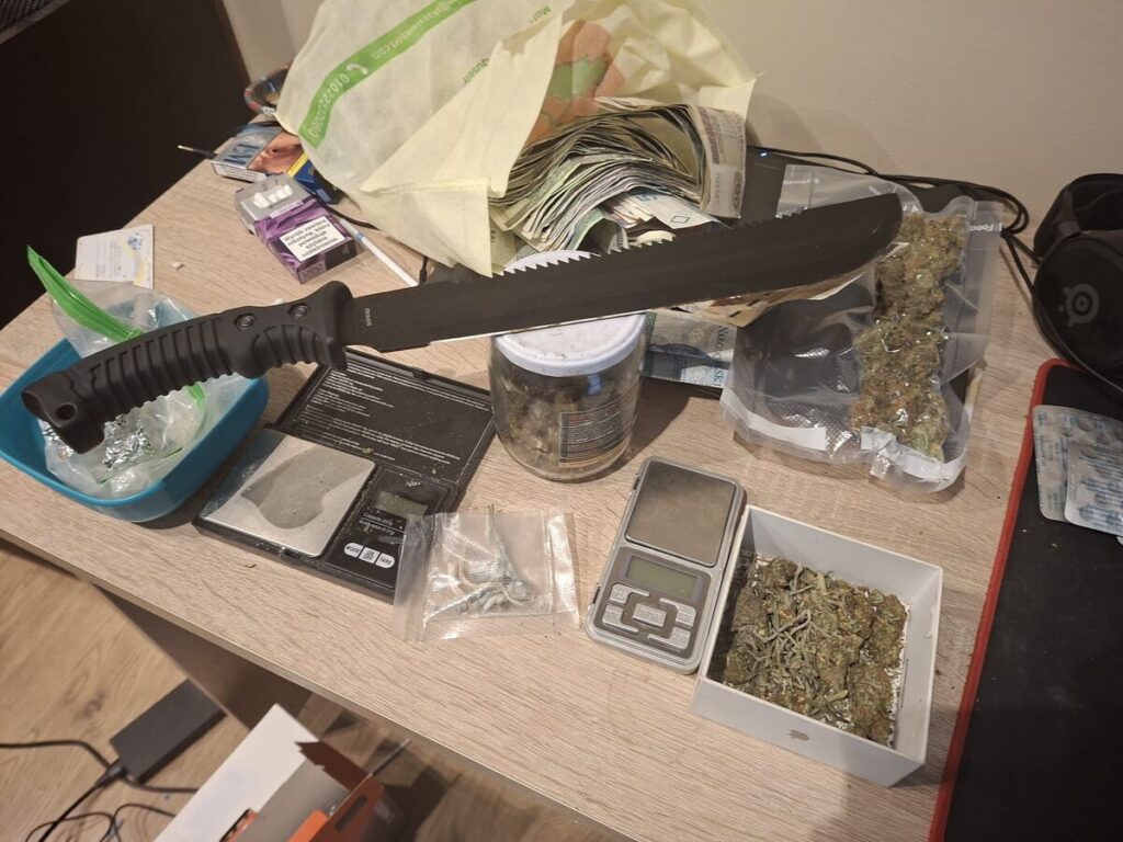 Marihuana, mefedron i kokaina