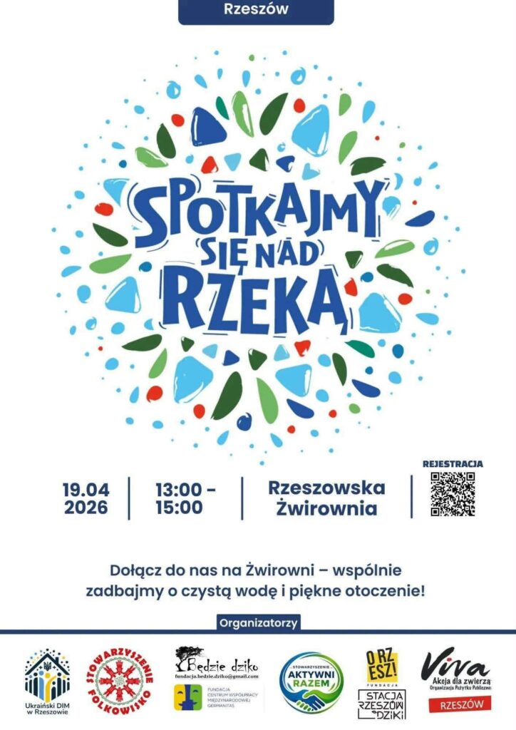 plakat akcji Czysta Rzeka
