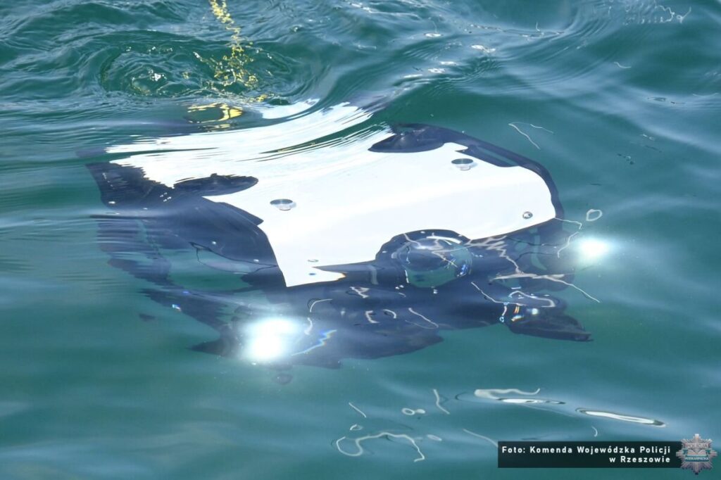 Podwodny dron - Jezioro Tarnobrzeskie