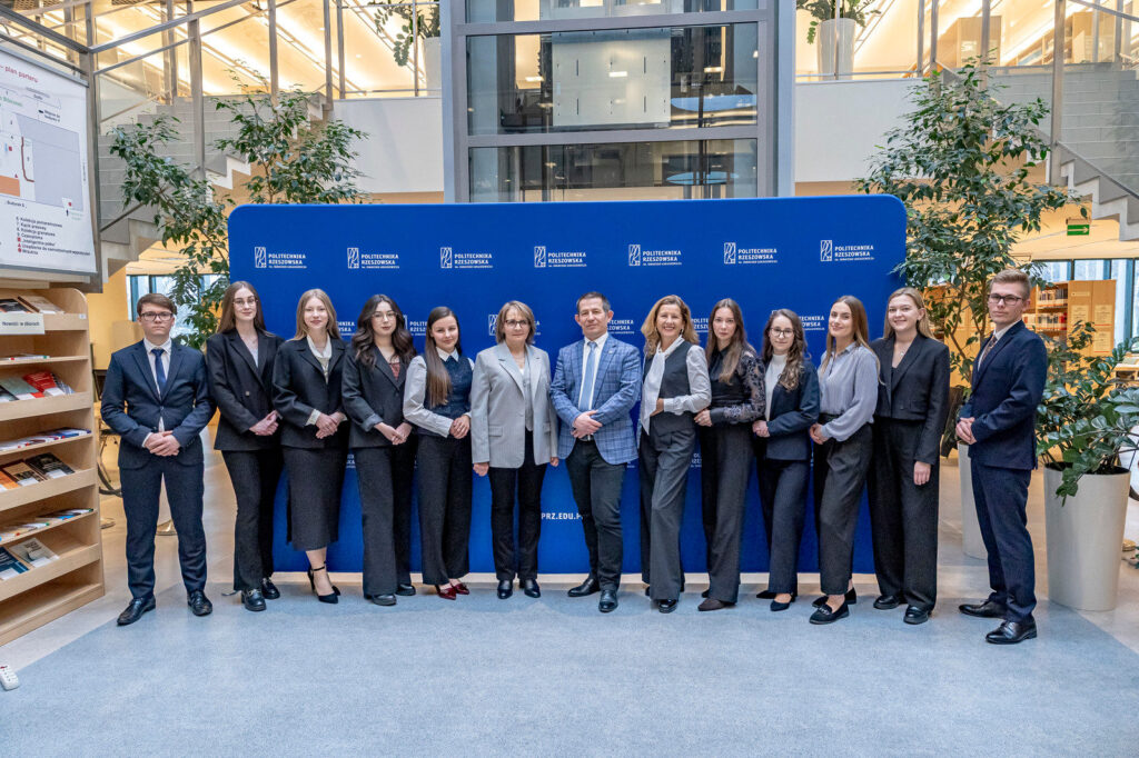Studenci z Politechniki Rzeszowskiej