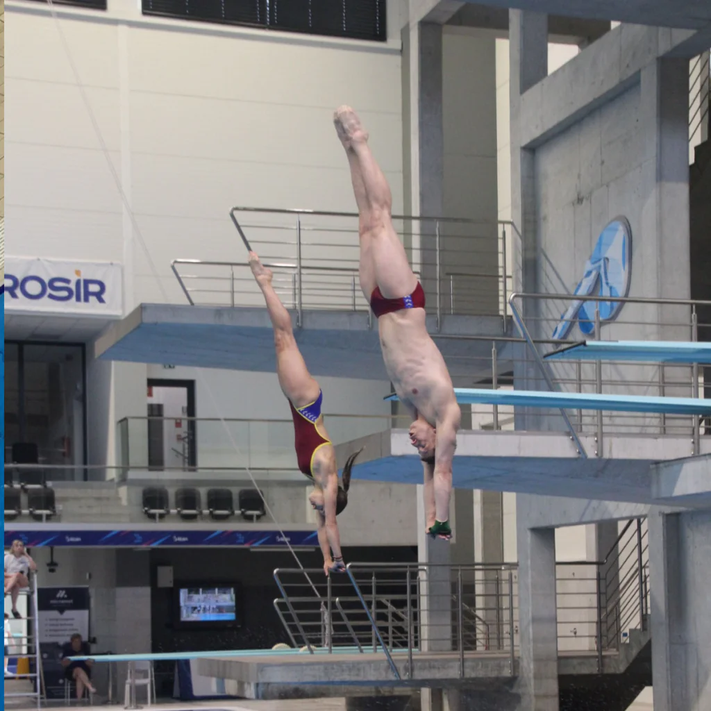 skoki synchroniczne do wody