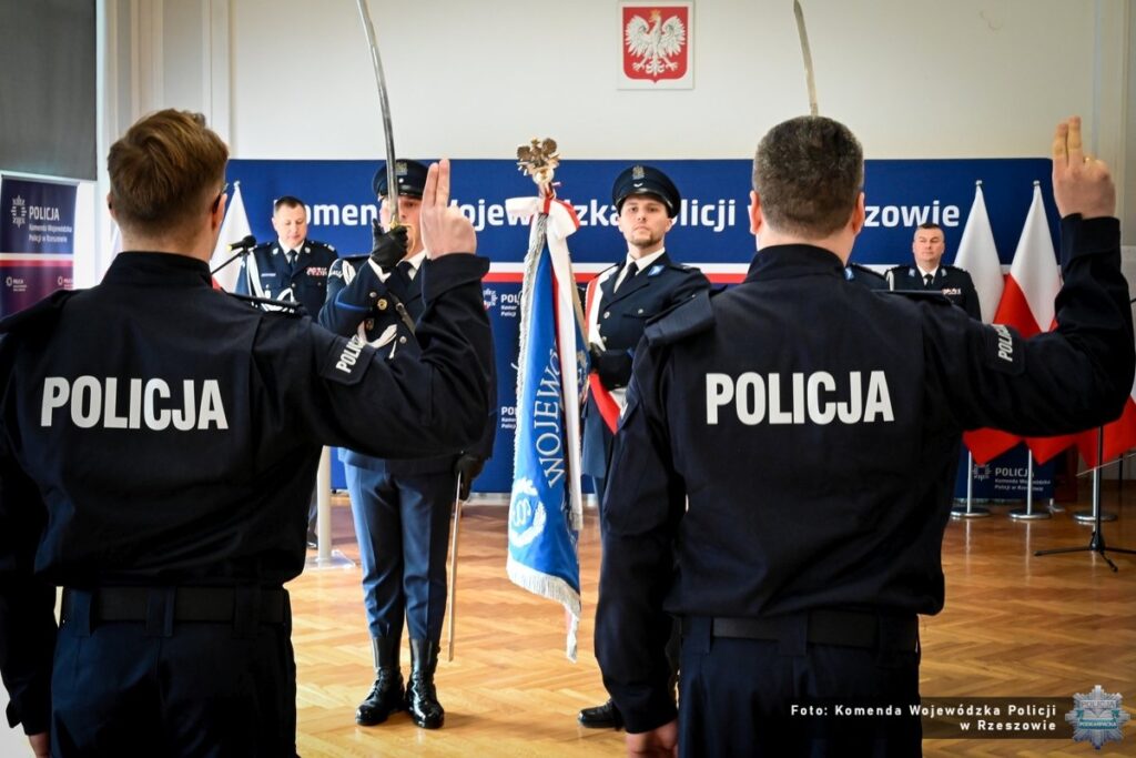 IV 2026. Ślubowanie policjantów w Rzeszowie