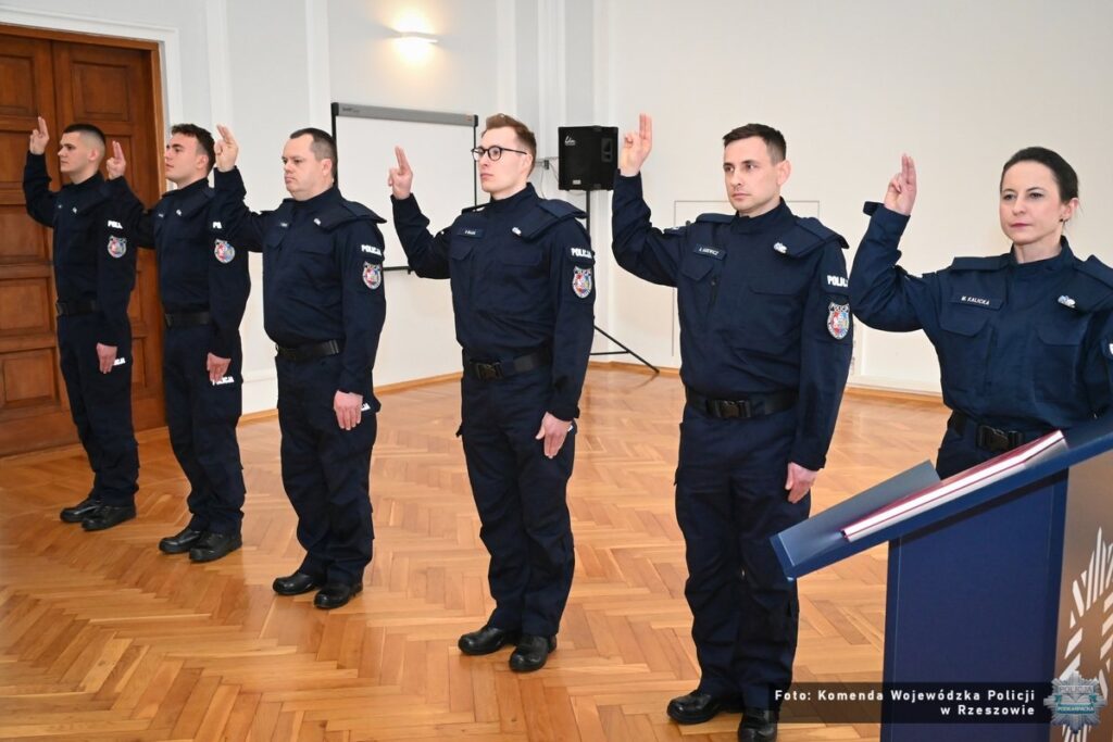 IV 2026. Ślubowanie policjantów w Rzeszowie