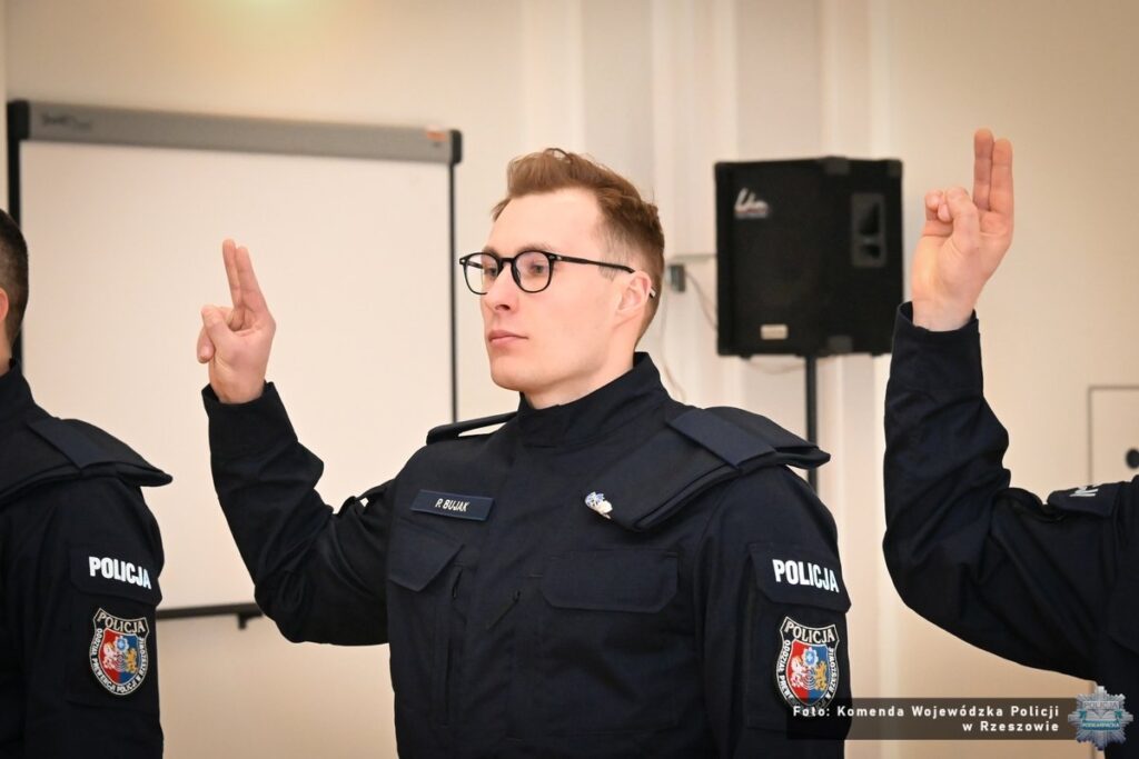 IV 2026. Ślubowanie policjantów w Rzeszowie