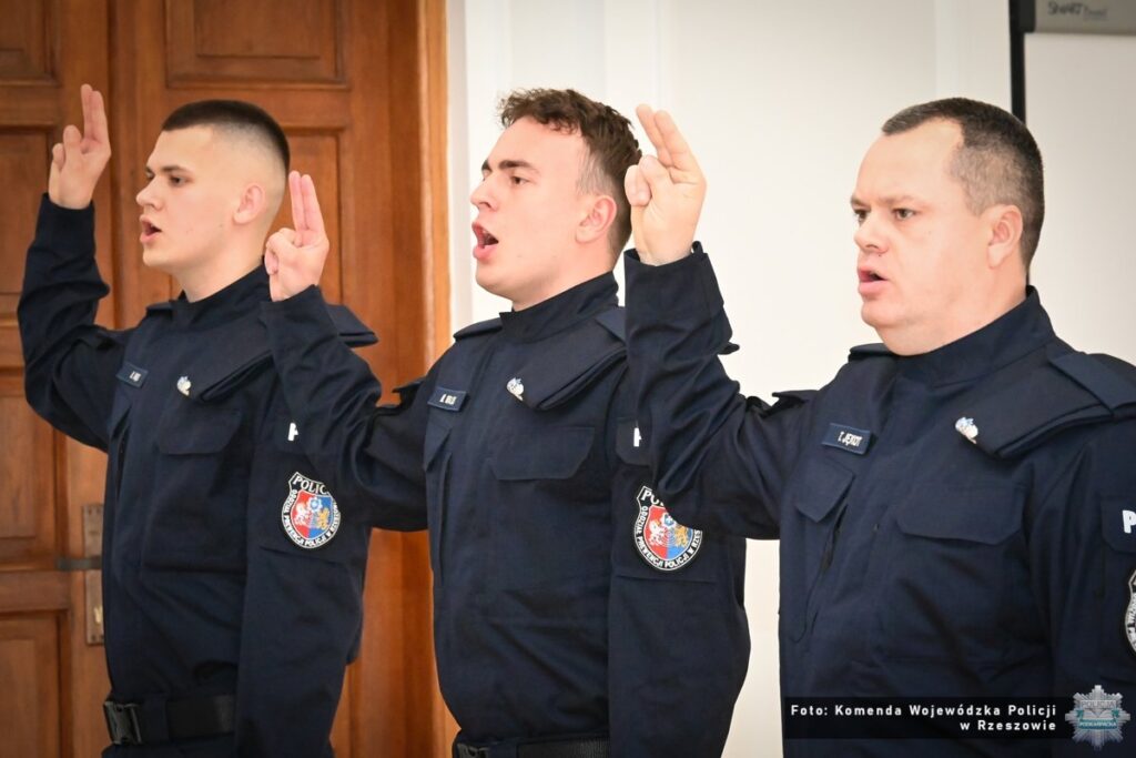 IV 2026. Ślubowanie policjantów w Rzeszowie