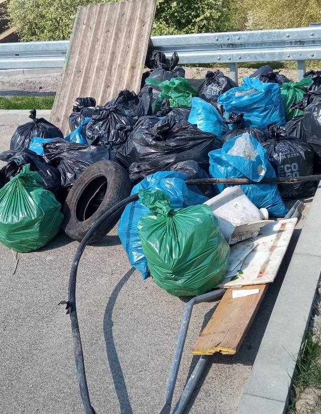 akcja sprzątania Kopca Konfederatów Barskich