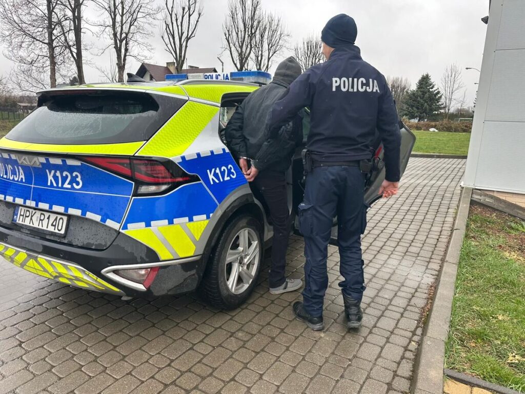 Wandal z Trzebowniska w rękach policji