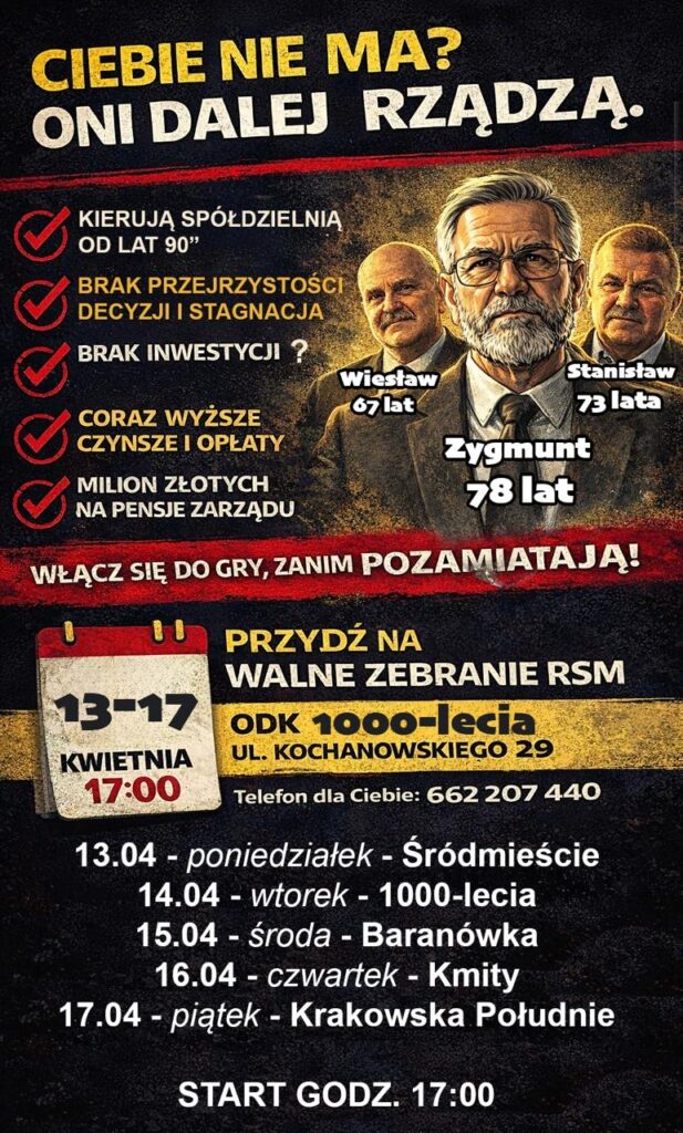 Wybory w RSM - plakat
