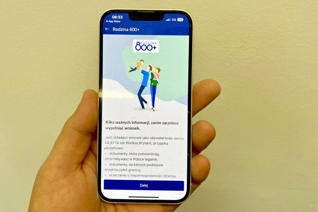 Wniosek o 800 plus