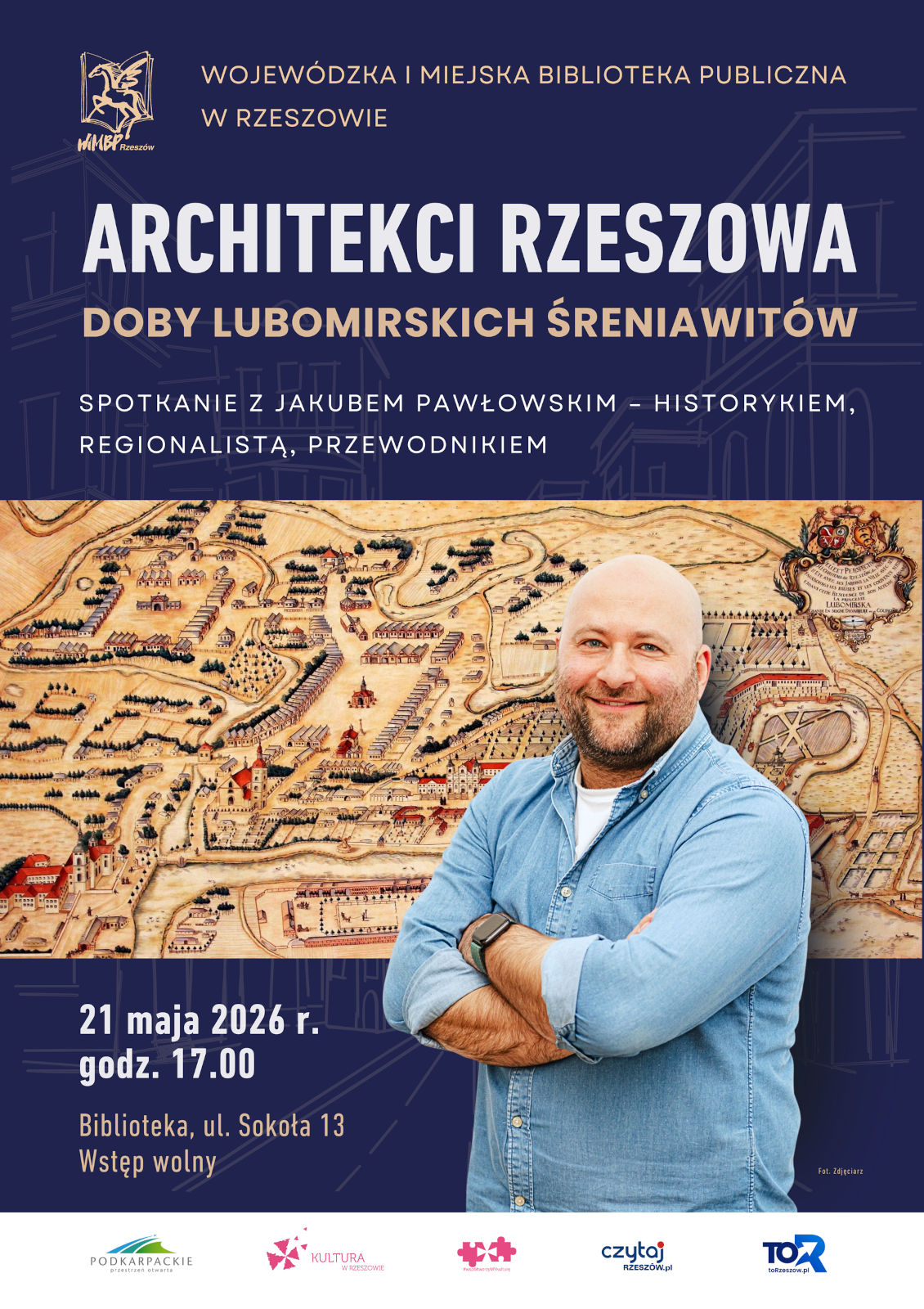 Architekci Rzeszowa - spotkanie z Jakubem Pawłowskim
