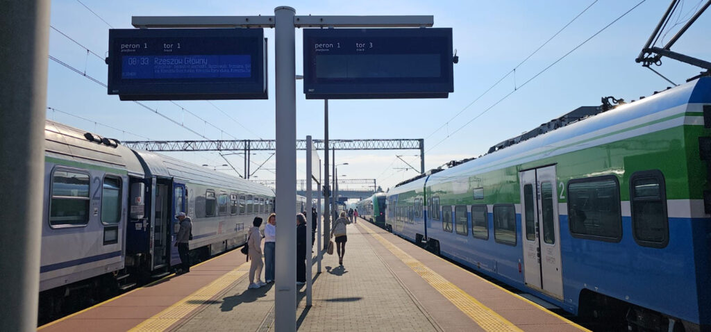 Pociagi w Sędziszowie Małopolskim