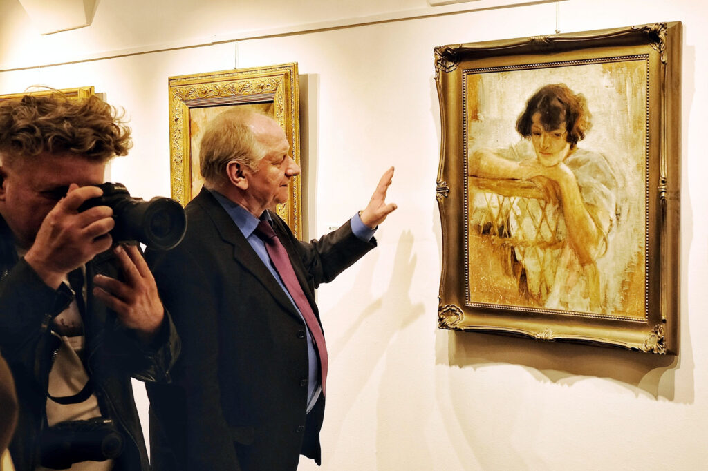 Alfons Karpiński - "Portret żony"