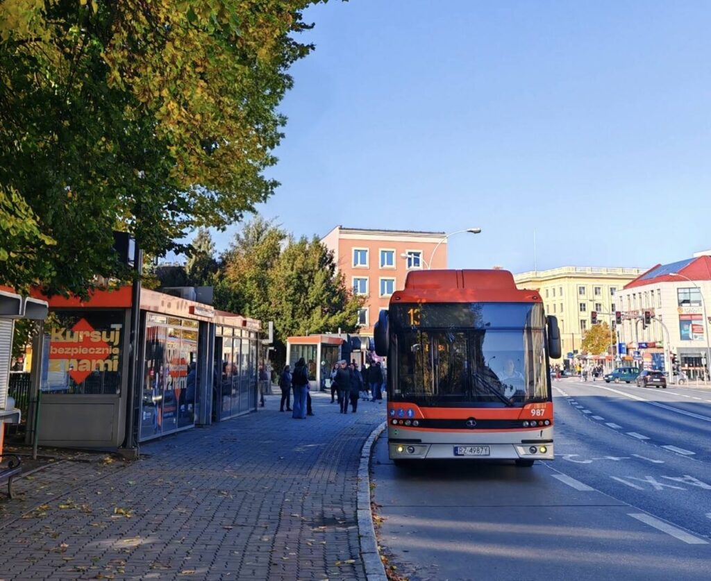 przystanek na pl. Wolności 