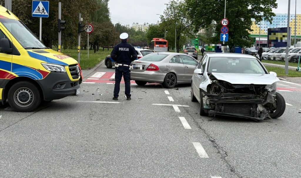 Wypadek na al. Rejtana w Rzeszowie