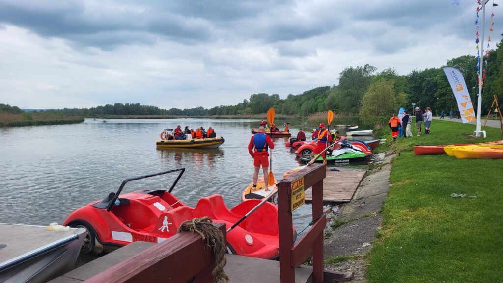 rowerki wodne, łódki, zagłówki na Wisłoku