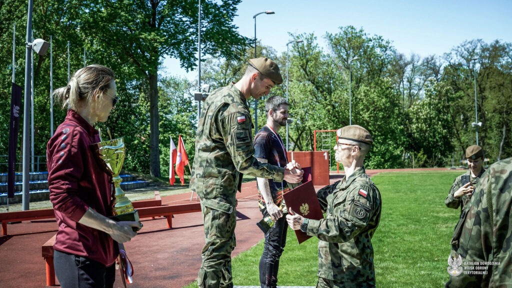 Terytorialsi z medalami. 