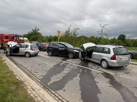 Wypadek na Ludwika Chmury