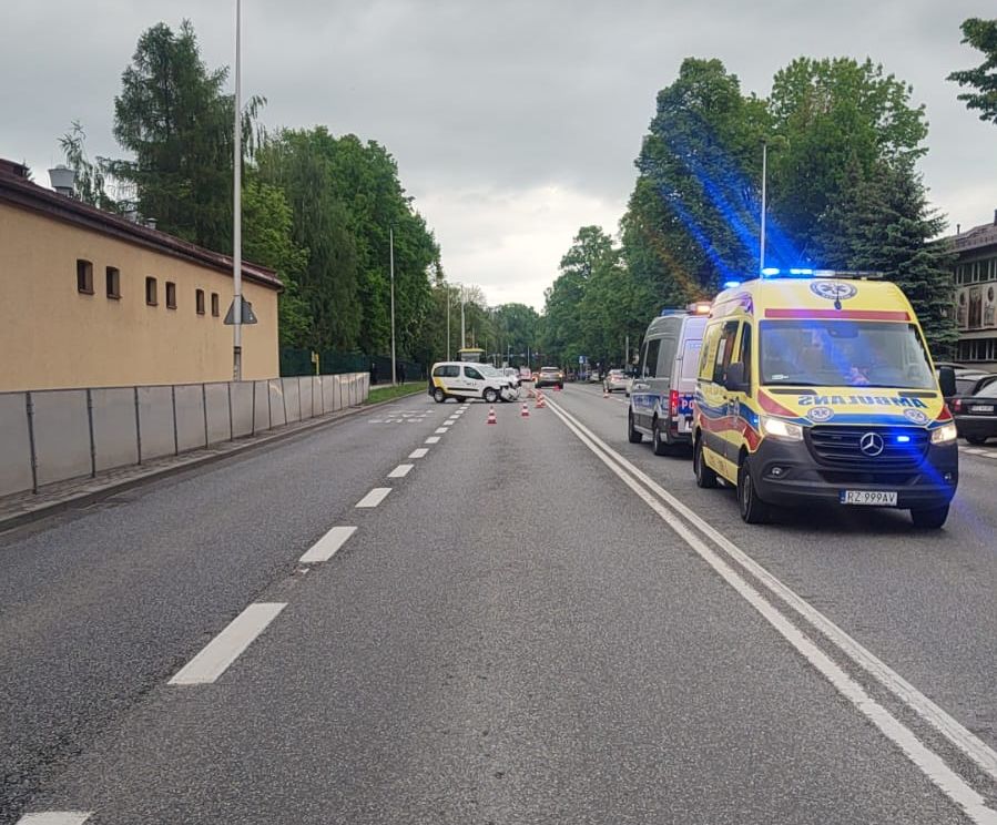 Wypadek na Dąbrowskiego