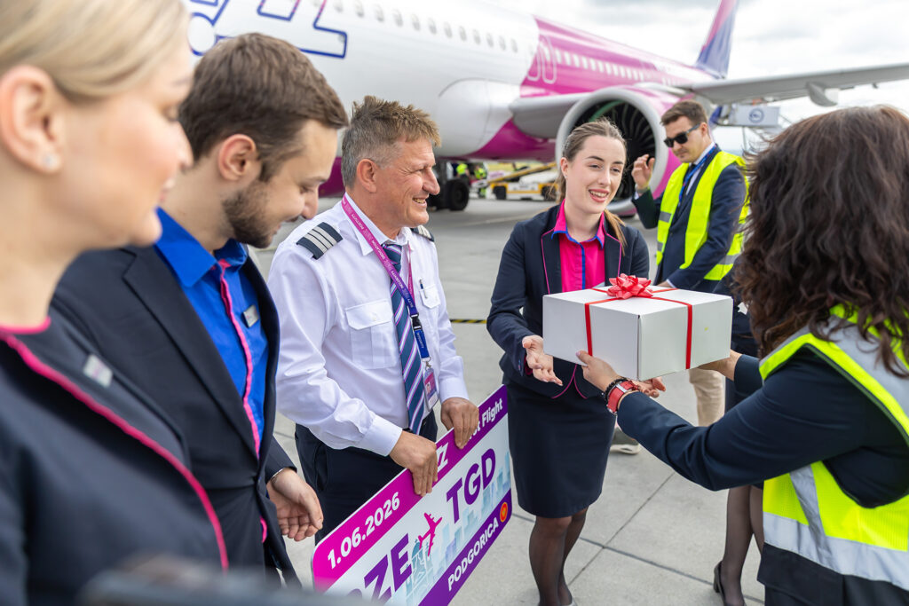 Jasionka inauguruje loty do Podgoricy Wizzair