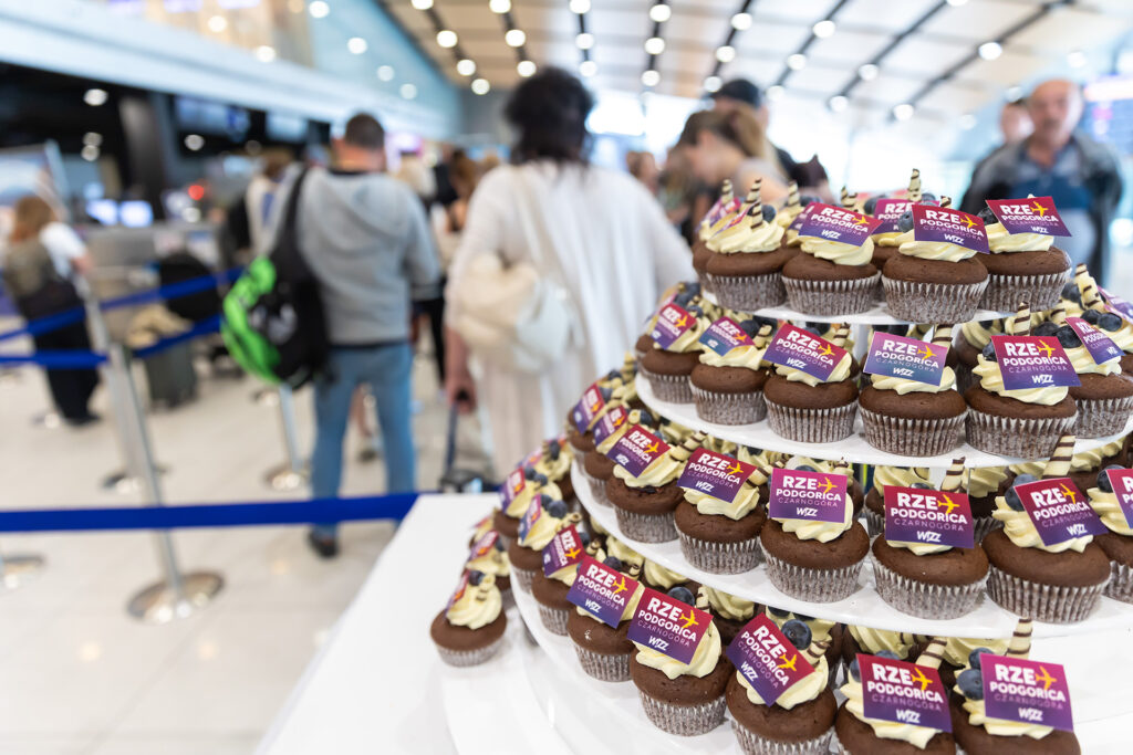 Wizzair inauguruje loty z Jasionki do Podgoricy