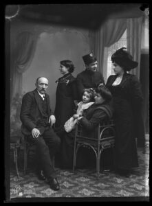 Edward Janusz z rodziną