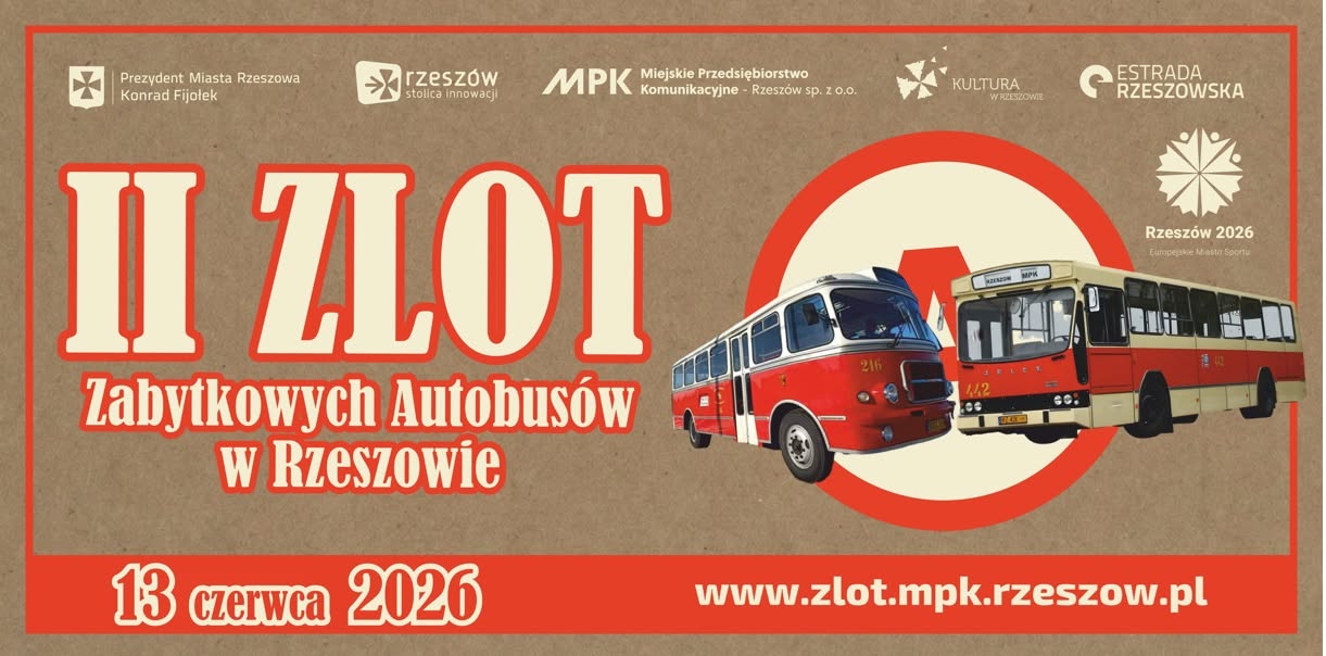 II Zlot Autobusów Zabytkowych w Rzeszowie