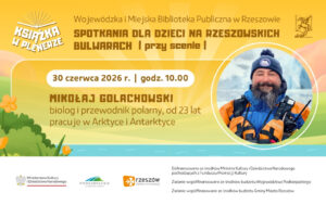 We wtorek spotkanie z spotkanie autorskie z Mikołajem Golachowskim.