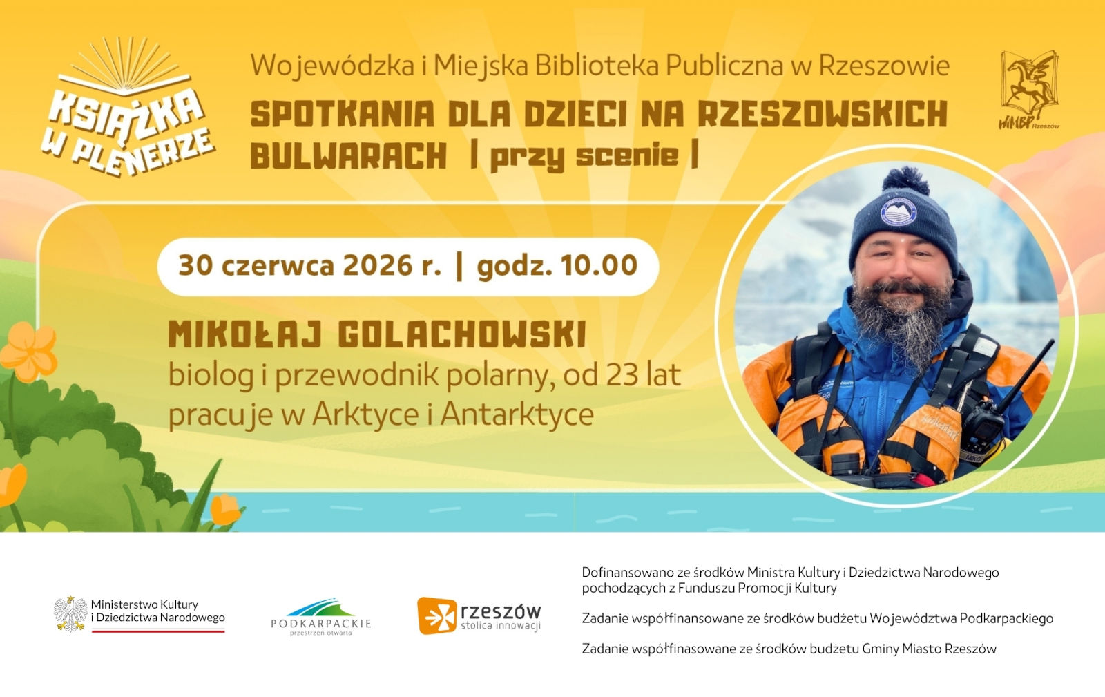 We wtorek spotkanie z spotkanie autorskie z Mikołajem Golachowskim.