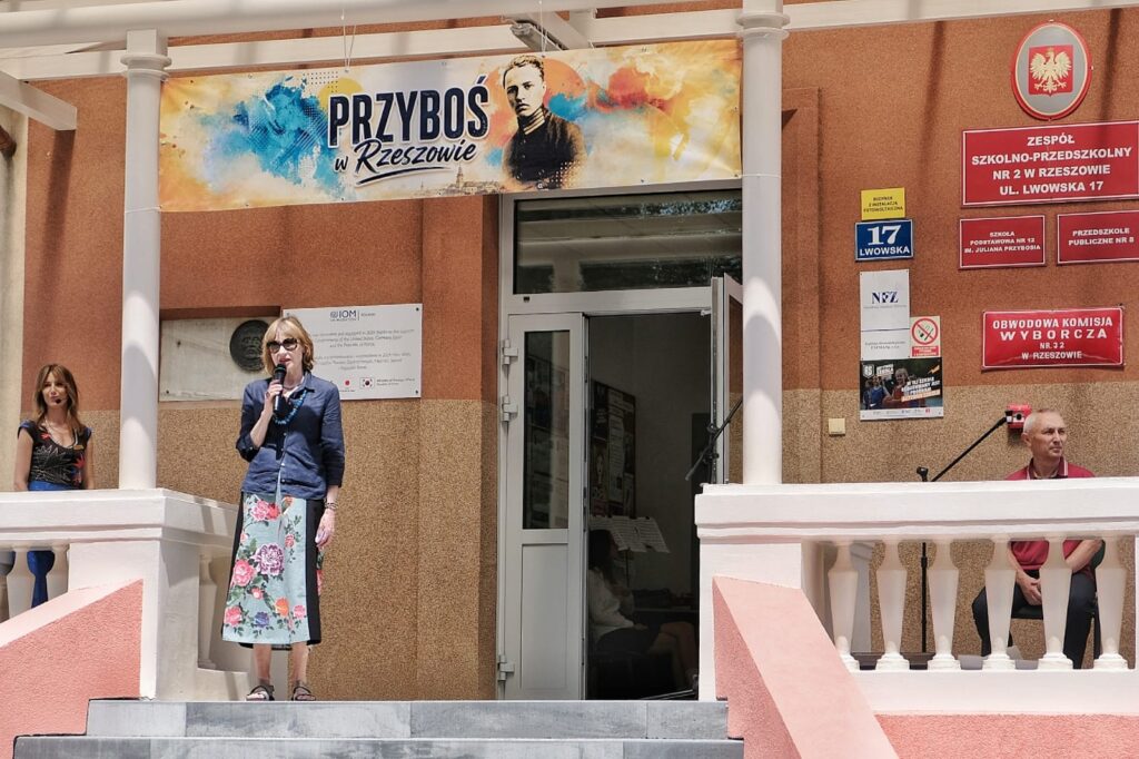 odsłonięcie muralu
