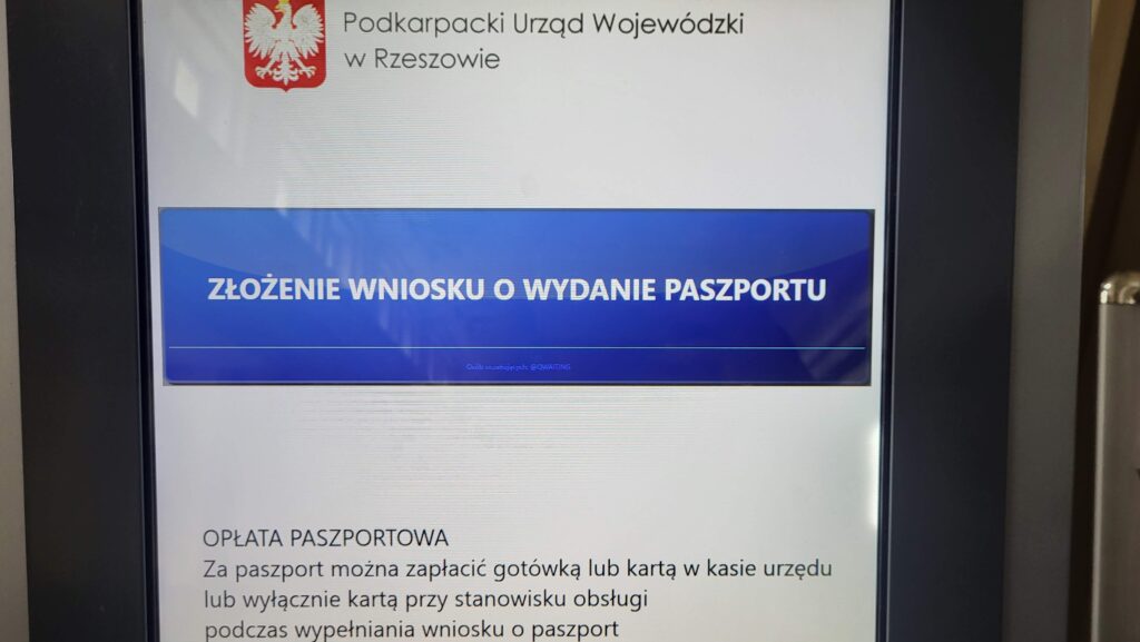 informacja paszportowa