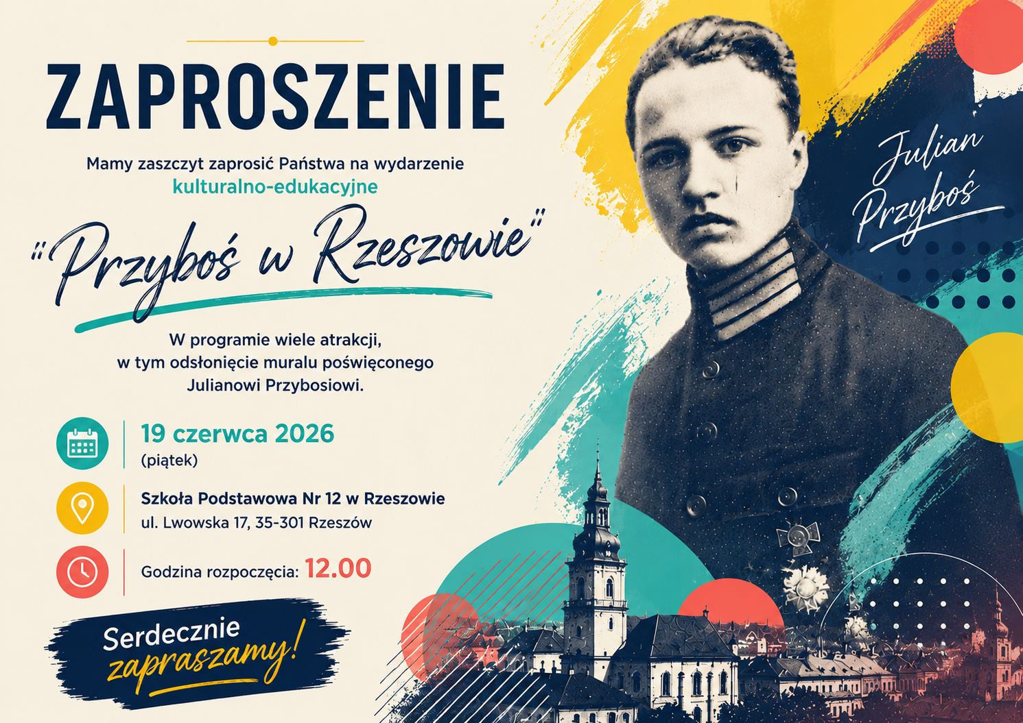 Przyboś w Rzeszowie