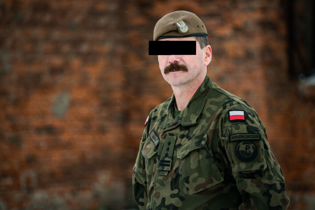 Witold B., pułkownik z zarzutami
