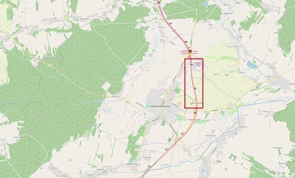 mapka utrudnień
