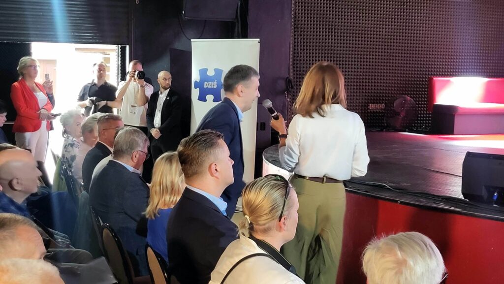 spotkanie z ministrem Żurkiem Pod Palmą