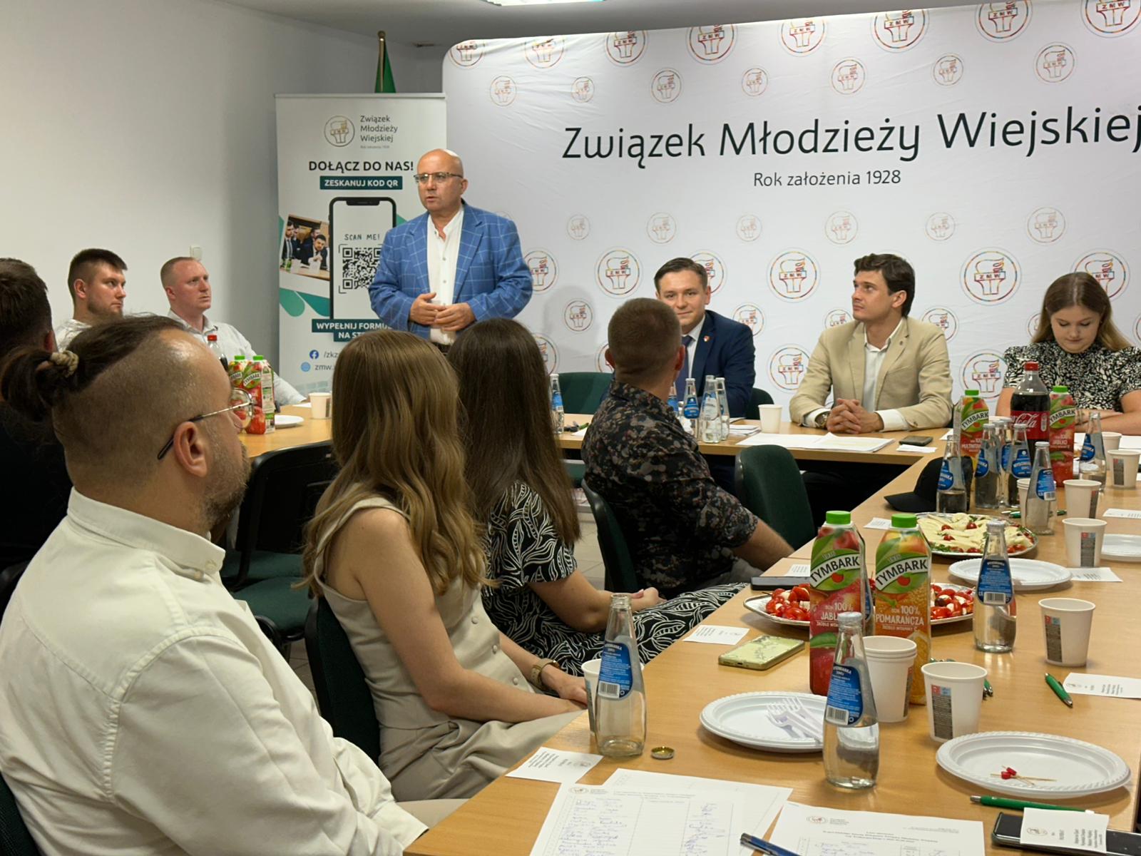 zebranie młodzieży wiejskiej