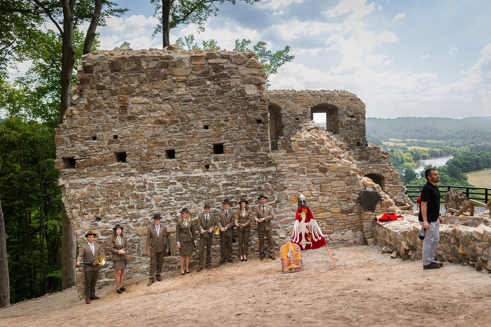otwarcie zamku Sobień