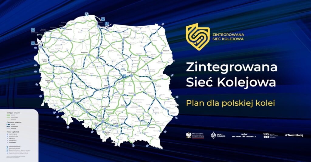 Nowa Zintegrowana Sieć Kolejowa Rzeszów na mapie